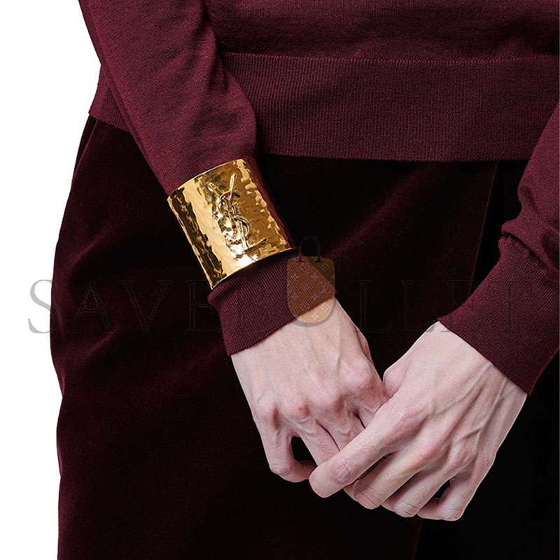 Y51 cassandre cuff in metal 831752y15008060